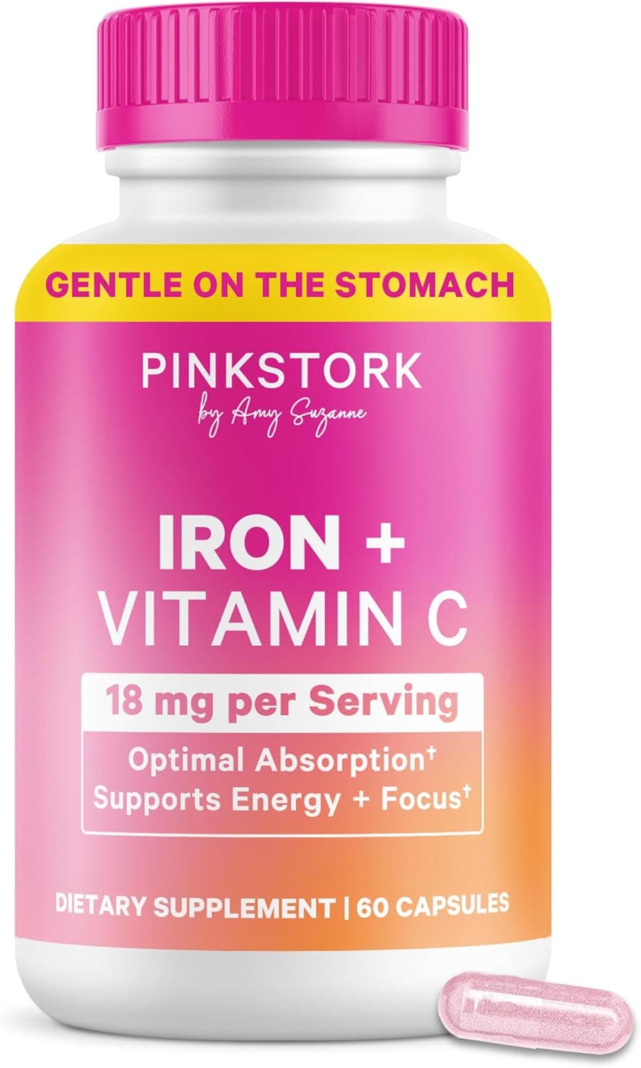 Pink Stork Iron for Women with Vitamin C
