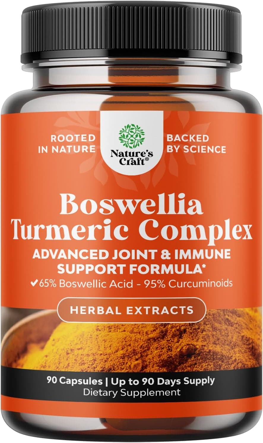 Natures Craft Boswellia + Turmeric 90ct