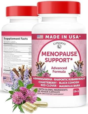 Lunakai Menopause Support Capsules — Hot Flashes, Sleep & Mood