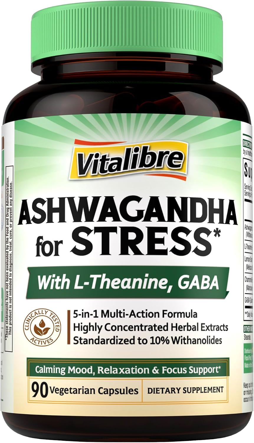 Vitalibre GABA Calm Capsules with Lemon Balm